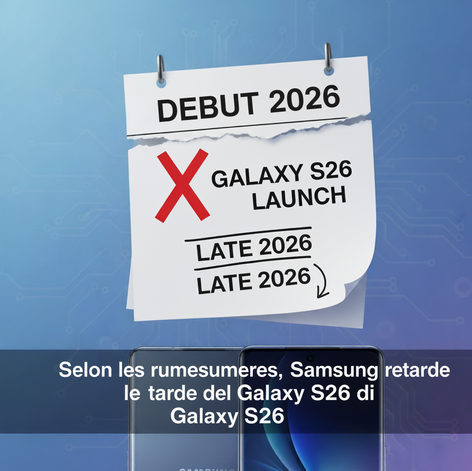 Samsung S26 retardé
