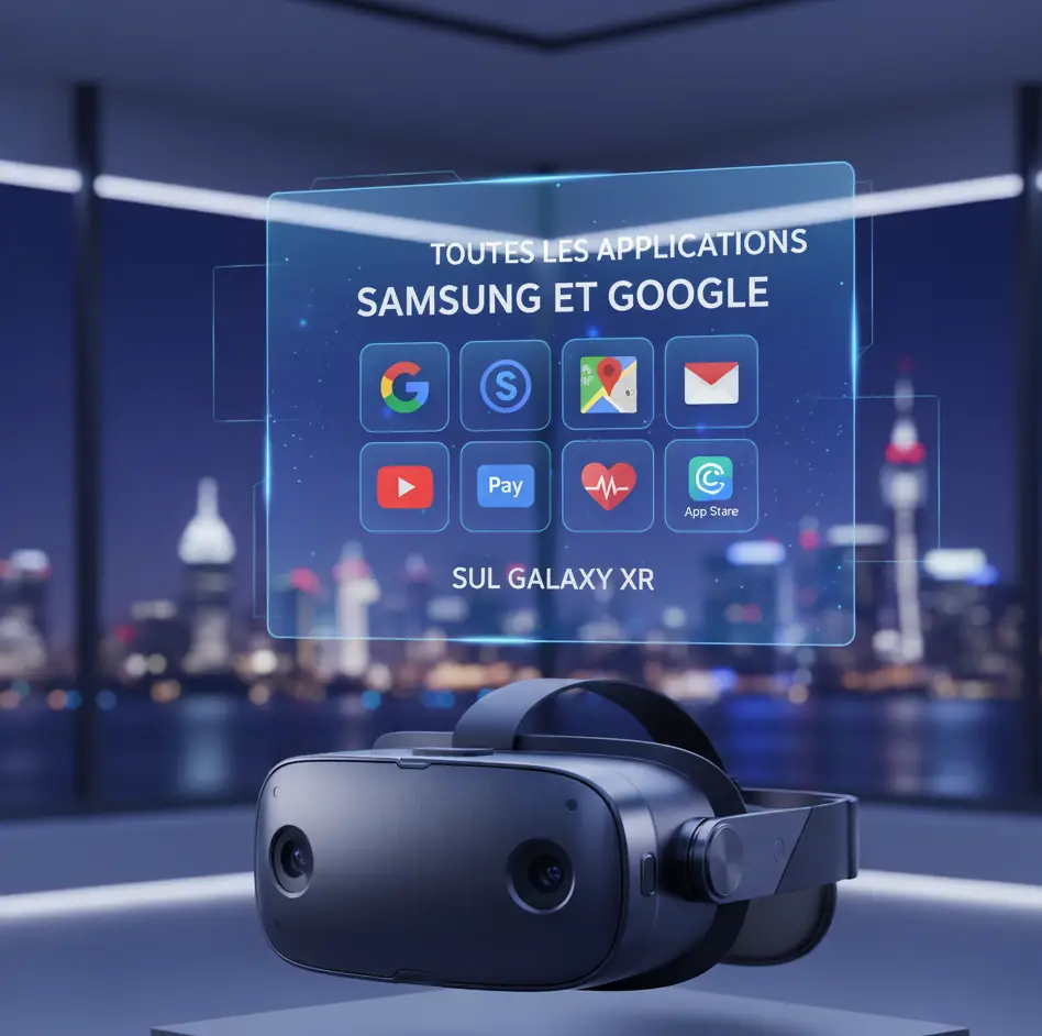 Toutes les applications Samsung et Google que vous pouvez trouver sur le Galaxy XR